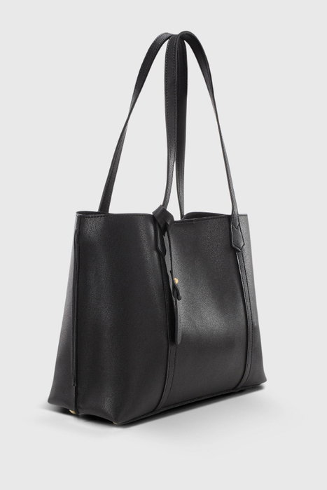 Zoozie Bags Bolsa de Hombro de Cuero PU Negro Zoozie Bags Bolsa de Hombro de Cuero PU Negro